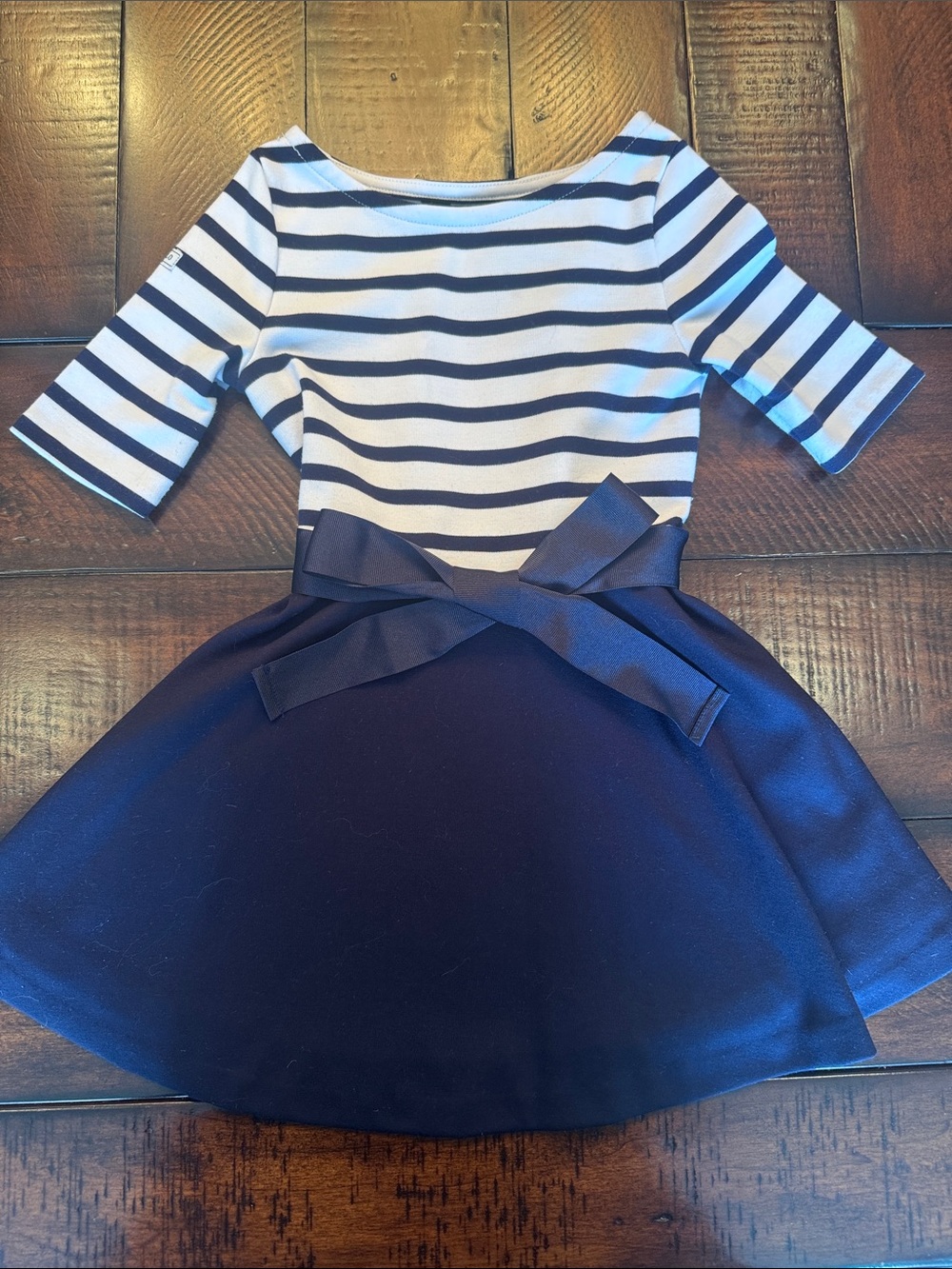 Polo Ralph Lauren Toddler Girls Striped Nautical Fit & Flare Dress 3/3T (as is)